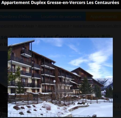 Duplex 4 Pers à